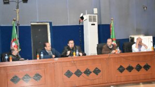 Conference animee par M ALLAG Sabri sous le theme 101 projets d architecture en Algerie le 06 03 202212