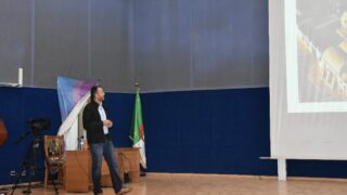 Conference animee par M ALLAG Sabri sous le theme 101 projets d architecture en Algerie le 06 03 202253