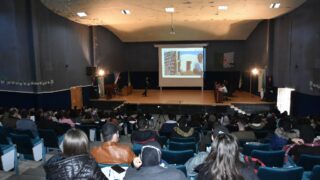 Conference animee par M ALLAG Sabri sous le theme 101 projets d architecture en Algerie le 06 03 202267