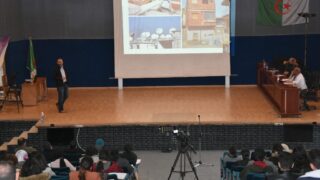 Conference animee par M ALLAG Sabri sous le theme 101 projets d architecture en Algerie le 06 03 202270