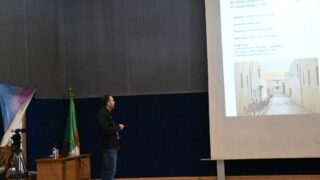Conference animee par M ALLAG Sabri sous le theme 101 projets d architecture en Algerie le 06 03 202275