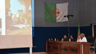 Conference animee par M ALLAG Sabri sous le theme 101 projets d architecture en Algerie le 06 03 202282