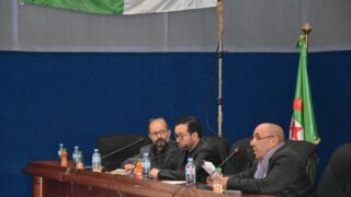 Conference animee par M ALLAG Sabri sous le theme 101 projets d architecture en Algerie le 06 03 202283