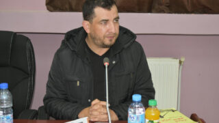 Debat journalistes departement arabe fac lettres 22 Mars 2022 Universite Bejaia 01