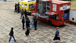 Operation simulation dun tremblement de terre Protection civile30 Mars 2022 Universite Bejaia 01