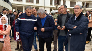 Operation simulation dun tremblement de terre Protection civile30 Mars 2022 Universite Bejaia 100