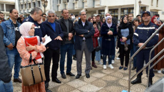 Operation simulation dun tremblement de terre Protection civile30 Mars 2022 Universite Bejaia 102