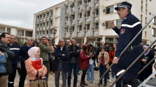 Operation simulation dun tremblement de terre Protection civile30 Mars 2022 Universite Bejaia 106
