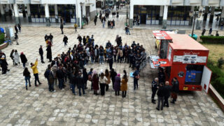 Operation simulation dun tremblement de terre Protection civile30 Mars 2022 Universite Bejaia 13