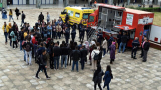 Operation simulation dun tremblement de terre Protection civile30 Mars 2022 Universite Bejaia 14