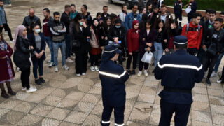 Operation simulation dun tremblement de terre Protection civile30 Mars 2022 Universite Bejaia 24