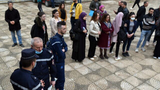 Operation simulation dun tremblement de terre Protection civile30 Mars 2022 Universite Bejaia 25