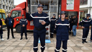 Operation simulation dun tremblement de terre Protection civile30 Mars 2022 Universite Bejaia 33