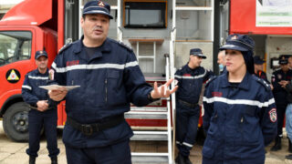 Operation simulation dun tremblement de terre Protection civile30 Mars 2022 Universite Bejaia 34