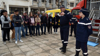 Operation simulation dun tremblement de terre Protection civile30 Mars 2022 Universite Bejaia 36