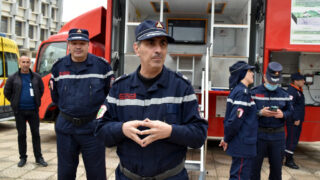 Operation simulation dun tremblement de terre Protection civile30 Mars 2022 Universite Bejaia 38