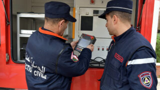 Operation simulation dun tremblement de terre Protection civile30 Mars 2022 Universite Bejaia 41