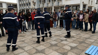 Operation simulation dun tremblement de terre Protection civile30 Mars 2022 Universite Bejaia 42
