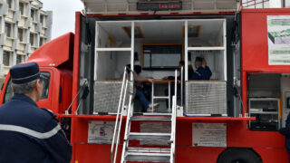 Operation simulation dun tremblement de terre Protection civile30 Mars 2022 Universite Bejaia 48