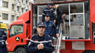 Operation simulation dun tremblement de terre Protection civile30 Mars 2022 Universite Bejaia 50