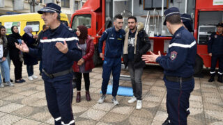 Operation simulation dun tremblement de terre Protection civile30 Mars 2022 Universite Bejaia 51