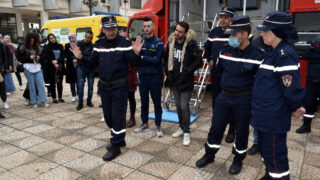 Operation simulation dun tremblement de terre Protection civile30 Mars 2022 Universite Bejaia 59