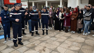 Operation simulation dun tremblement de terre Protection civile30 Mars 2022 Universite Bejaia 62