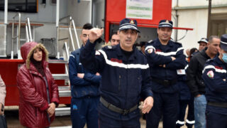 Operation simulation dun tremblement de terre Protection civile30 Mars 2022 Universite Bejaia 65