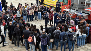 Operation simulation dun tremblement de terre Protection civile30 Mars 2022 Universite Bejaia 68