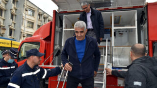 Operation simulation dun tremblement de terre Protection civile30 Mars 2022 Universite Bejaia 83