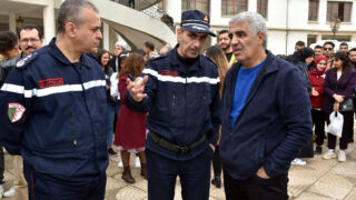 Operation simulation dun tremblement de terre Protection civile30 Mars 2022 Universite Bejaia 85