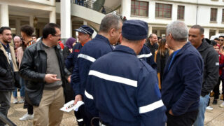 Operation simulation dun tremblement de terre Protection civile30 Mars 2022 Universite Bejaia 91