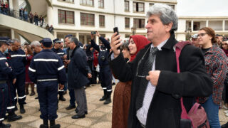 Operation simulation dun tremblement de terre Protection civile30 Mars 2022 Universite Bejaia 94