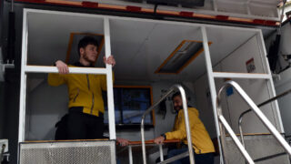 Operation simulation dun tremblement de terre Protection civile30 Mars 2022 Universite Bejaia 97