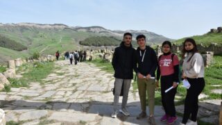 Sortie pedagogique a DJEMILA au profit des etudiants d architecture 24 mars 2022 0006