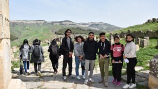 Sortie pedagogique a DJEMILA au profit des etudiants d architecture 24 mars 2022 0007