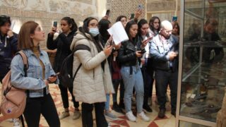 Sortie pedagogique a DJEMILA au profit des etudiants d architecture 24 mars 2022 0117