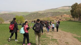 Sortie pedagogique a DJEMILA au profit des etudiants d architecture 24 mars 2022 0261