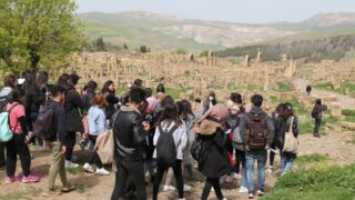 Sortie pedagogique a DJEMILA au profit des etudiants d architecture 24 mars 2022 0269