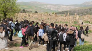 Sortie pedagogique a DJEMILA au profit des etudiants d architecture 24 mars 2022 0270