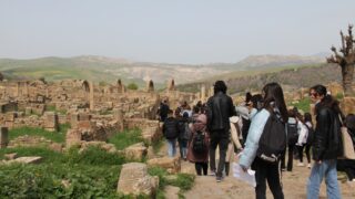 Sortie pedagogique a DJEMILA au profit des etudiants d architecture 24 mars 2022 0281