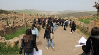 Sortie pedagogique a DJEMILA au profit des etudiants d architecture 24 mars 2022 0283