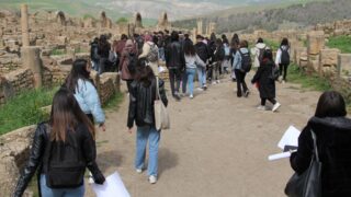 Sortie pedagogique a DJEMILA au profit des etudiants d architecture 24 mars 2022 0284