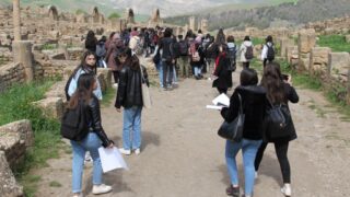 Sortie pedagogique a DJEMILA au profit des etudiants d architecture 24 mars 2022 0285