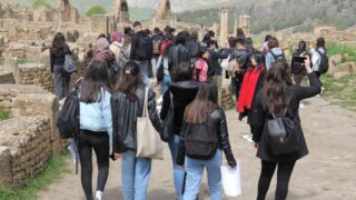 Sortie pedagogique a DJEMILA au profit des etudiants d architecture 24 mars 2022 0287