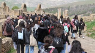 Sortie pedagogique a DJEMILA au profit des etudiants d architecture 24 mars 2022 0288