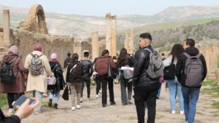 Sortie pedagogique a DJEMILA au profit des etudiants d architecture 24 mars 2022 0291