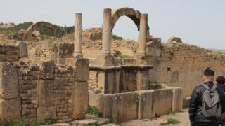 Sortie pedagogique a DJEMILA au profit des etudiants d architecture 24 mars 2022 0292