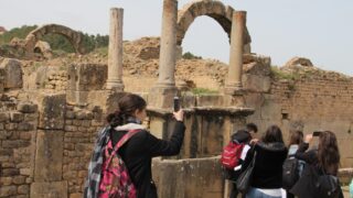 Sortie pedagogique a DJEMILA au profit des etudiants d architecture 24 mars 2022 0295