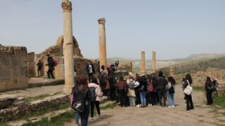 Sortie pedagogique a DJEMILA au profit des etudiants d architecture 24 mars 2022 0298